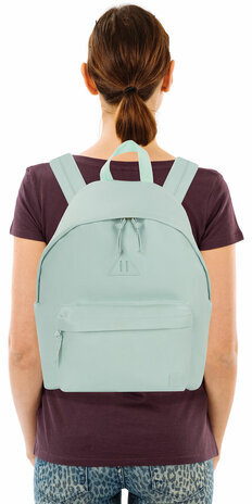 Рюкзак BRAUBERG молодежный, сити-формат, "Селебрити", искусственная кожа, бирюзовый, 41х32х14 см, 227101