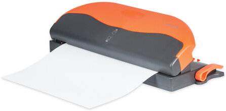 Переплетная машина для пластиковой пружины BRAUBERG BM-4, + ДЫРОКОЛ на 4 отверстия, пробивает 4 л., сшивает до 50 л., 531585