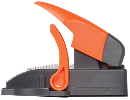 Переплетная машина для пластиковой пружины BRAUBERG BM-4, + ДЫРОКОЛ на 4 отверстия, пробивает 4 л., сшивает до 50 л., 531585