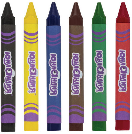 Восковые мелки трехгранные утолщенные ЮНЛАНДИЯ "ЮНЛАНДИК НА ПРАЗДНИКЕ", НАБОР 6 цветов, 227292