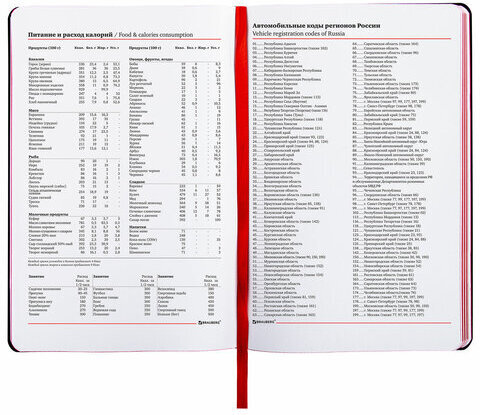 Ежедневник недатированный А5 (138х213 мм), BRAUBERG VISTA, под кожу, гибкий, 136 л., "Paris", 111992