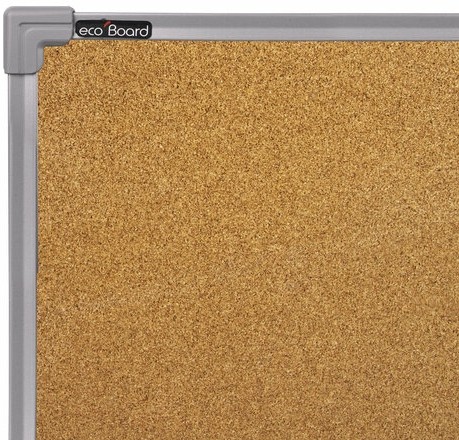 Доска пробковая для объявлений 100х120 см, металлическая рамка, BOARDSYS, П*120