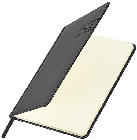 Еженедельник датированный 2023 А5 145х215 мм BRAUBERG "Imperial", черный, 113952