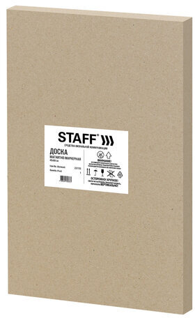 Доска магнитно-маркерная 45х60 см, алюминиевая рамка, Польша, STAFF Profit, 237720