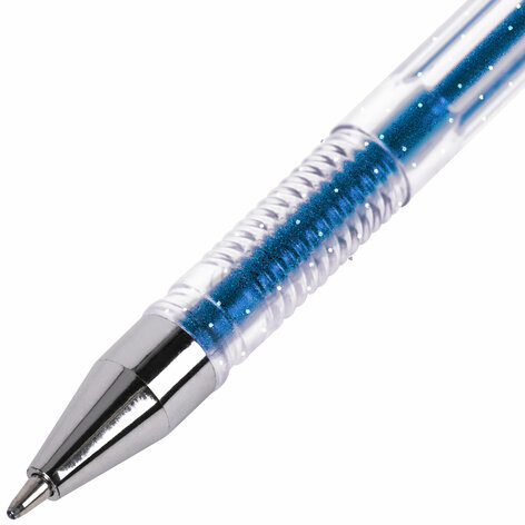 Ручки гелевые БЛЕСТКИ BRAUBERG "EXTRA", НАБОР 6 ЦВЕТОВ, узел 0,7 мм, линия 0,5 мм, 143908