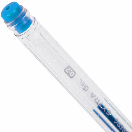 Ручки гелевые БЛЕСТКИ BRAUBERG "EXTRA", НАБОР 6 ЦВЕТОВ, узел 0,7 мм, линия 0,5 мм, 143908