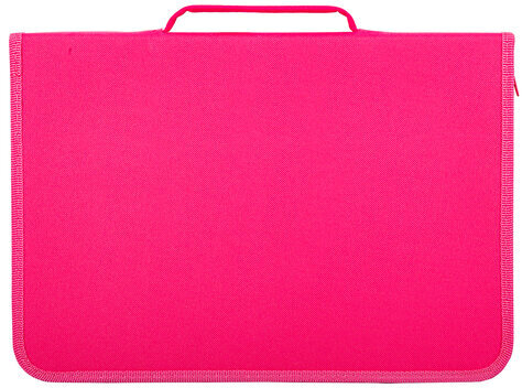 Папка для труда на молнии BRAUBERG А4 с ручкой, 1 отделение, картон, органайзер, "Smiling bear", 270990