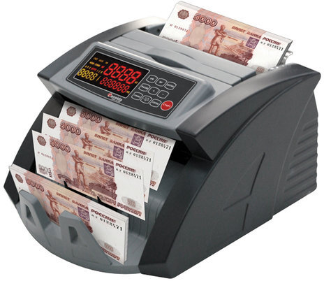 Счетчик банкнот CASSIDA 5550 UV, 1300 банкнот/мин, УФ-детекция, фасовка