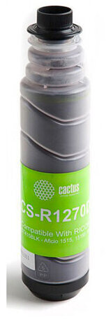 Тонер-картридж CACTUS (CS-R1270D) для RICOH Aficio 1515/1515F/1270D, ресурс 7000 стр.