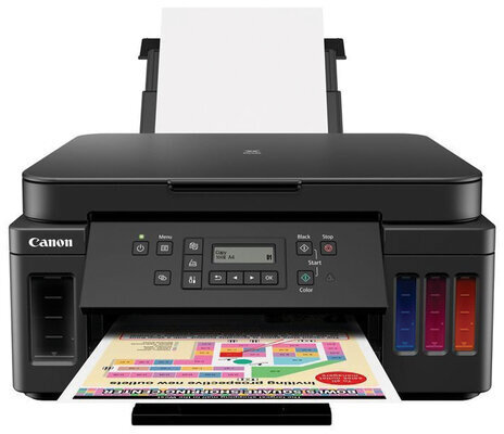МФУ струйное CANON PIXMA G6040 "3 в 1" А4, 13 стр./мин, 4800х1200, ДУПЛЕКС, Wi-Fi, сетевая карта, СНПЧ, 3113C009