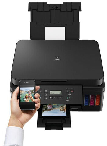 МФУ струйное CANON PIXMA G6040 "3 в 1" А4, 13 стр./мин, 4800х1200, ДУПЛЕКС, Wi-Fi, сетевая карта, СНПЧ, 3113C009