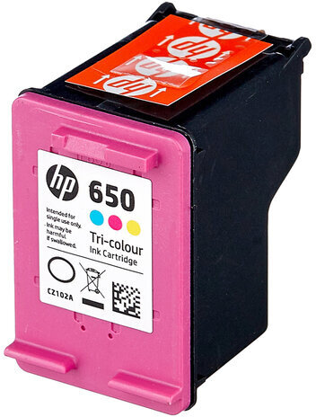 Картридж струйный HP (CZ102AE) Deskjet Ink Advantage 2515/2516 №650, цветной, оригинальный