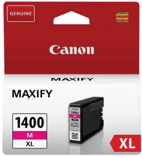 Картридж струйный CANON (PGI-1400XLМ) МВ2040/МВ2340, пурпурный, оригинальный, ресурс 900 стр., 9203B001