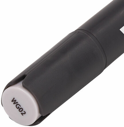 Маркер для скетчинга двусторонний 1 мм - 6 мм BRAUBERG ART CLASSIC, ТЕПЛЫЙ СЕРЫЙ 2 (WG02), 151793