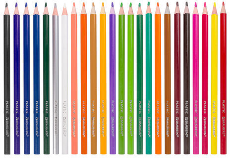 Карандаши цветные BRAUBERG PREMIUM, 24 цвета, трехгранные, грифель мягкий 3 мм, 181663