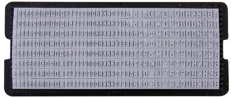 Штамп самонаборный 3-строчный ОФИСМАГ, оттиск 38х14 мм, "Printer 8051", КАССА В КОМПЛЕКТЕ, 271923