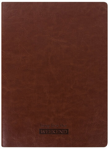 Тетрадь 48 л. в линию обложка гладкий кожзам, сшивка, A5 (147х210мм), КОРИЧНЕВЫЙ, BRAUBERG VIVA, 403893