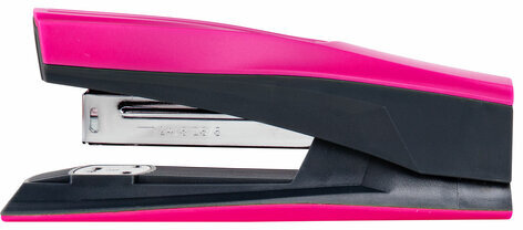 Степлер №24/6, 26/6 BRAUBERG "SUPER", до 30 листов, маджента и черный, 272740