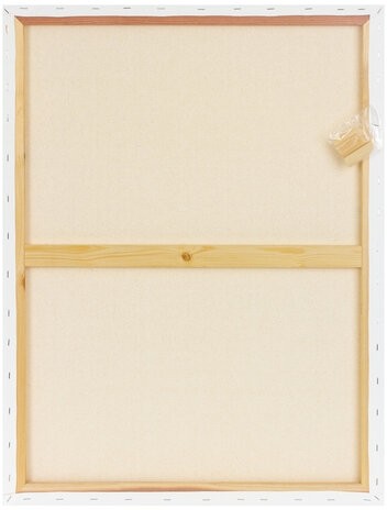 Холст на подрамнике BRAUBERG ART DEBUT, 60х80см, 280 г/м2, грунт, 100% хлопок, мелкое зерно, 191647