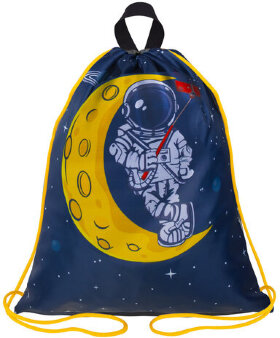 Мешок для обуви BRAUBERG KIDS, с петлей, 42х34 см, &quot;Spaceman&quot;, 271628