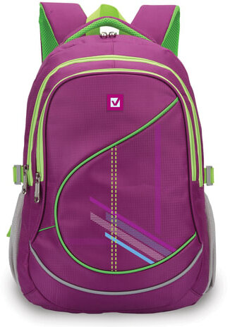 Рюкзак BRAUBERG для старших классов/студентов/молодежи, "Крокус", 30 литров, 46х34х18 см, 225521