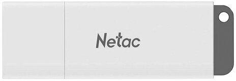 Флеш-диск 128GB NETAC U185, USB 2.0, белый, NT03U185N-128G-20WH