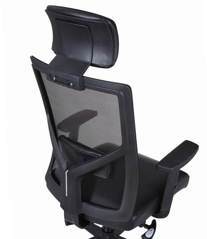 Кресло офисное BRABIX "Spectrum ER-402", синхромеханизм, подголовник, регулируемые подлокотники, 531836