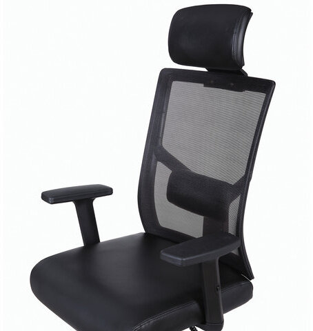 Кресло офисное BRABIX "Spectrum ER-402", синхромеханизм, подголовник, регулируемые подлокотники, 531836
