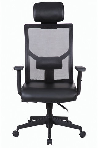 Кресло офисное BRABIX "Spectrum ER-402", синхромеханизм, подголовник, регулируемые подлокотники, 531836