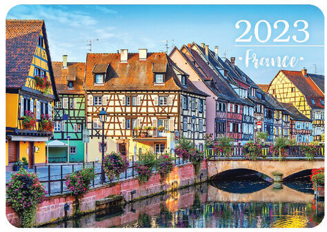 Календарь карманный на 2023 г., 70х100 мм, "Вокруг света", HATBER, Кк757368