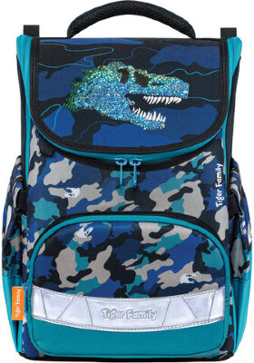 Ранец TIGER FAMILY для начальной школы, Earnest, &quot;Dino Expedition&quot;, 39х31х23 см, 270209