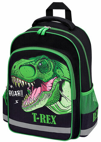Рюкзак ПИФАГОР SCHOOL, 1 отделение, 3 кармана, "Dino roar", 38x28х14 см, 272080