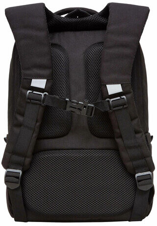 Рюкзак GRIZZLY школьный, анатомическая спинка, 2 отделения, для девочек, HAPPY, 39х26х17 см, RG-466-5/1