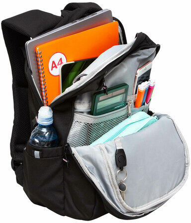 Рюкзак GRIZZLY школьный, анатомическая спинка, 2 отделения, для девочек, HAPPY, 39х26х17 см, RG-466-5/1