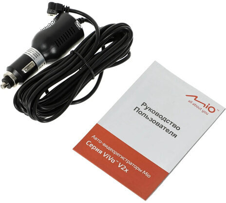 Видеорегистратор автомобильный MIO ViVa V20, экран 2", 135°, 1920x1080 FULL HD, G-сенсор, MIO-VIVA-V20