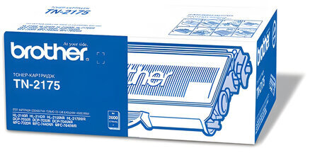 Картридж лазерный BROTHER (TN2175) DCP-7030R/7045NR/MFC-7320R/ 7440NR/HL-2140, оригинальный, ресурс 2600 страниц