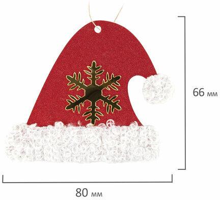 Набор елочных украшений "Фигуристка", 6 шт., дерево, цвет: красный / белый, ЗОЛОТАЯ СКАЗКА, 592003