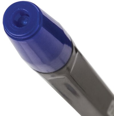 Ручка шариковая масляная с грипом BRAUBERG "i-Rite GT PRO", СИНЯЯ, корпус тонирированный черный, узел 0,4 мм, 143303