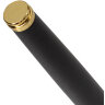 Ручка подарочная перьевая BRAUBERG "Maestro", СИНЯЯ, корпус черный с золотистыми деталями, 143471