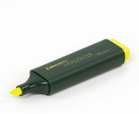 Набор текстовыделителей 6 ЦВЕТОВ, BRAUBERG "ORIGINAL", линия письма 1-5 мм, 151690