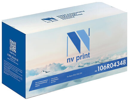 Картридж лазерный NV PRINT (NV-106R04348) для Xerox 205/210/215, ресурс 3000 страниц