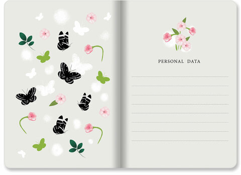 Тетради 40 л. в клетку обложка SoftTouch, НАБОР 3 шт., бежевая бумага 70 г/м2, сшивка, А5 (147х210 мм), SUMMER, BRAUBERG, 403793