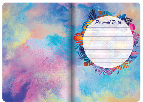 Тетради 40 л. в клетку обложка SoftTouch, НАБОР 3 шт., бежевая бумага 70 г/м2, сшивка, А5 (147х210 мм), SUMMER, BRAUBERG, 403793