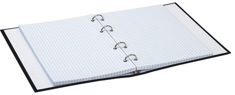 Тетрадь на кольцах А5 165х215 мм, 120 л., твердый картон, клетка, BRAUBERG, "Beauty", 404082