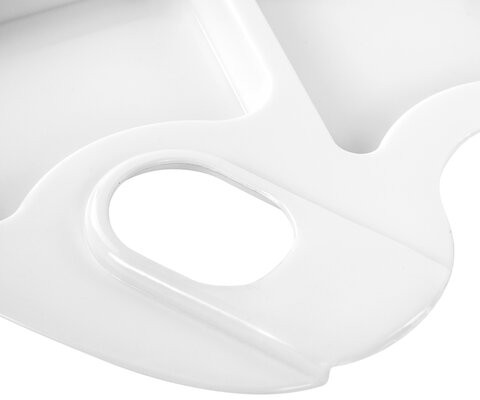 Палитра художественная пластиковая овальная 34х25 см, 17 ячеек, BRAUBERG ART DEBUT, 192230