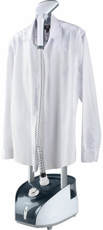 Отпариватель SCARLETT SC-GS130S19, 1950 Вт, пар 45 г/мин, резервуар 2 л, 11 режимов, доска, серый