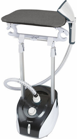 Отпариватель SCARLETT SC-GS130S19, 1950 Вт, пар 45 г/мин, резервуар 2 л, 11 режимов, доска, серый