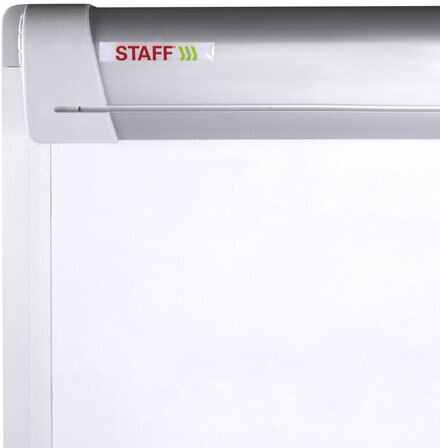 Доска-флипчарт магнитно-маркерная 70х100 см, тренога, регулируемая высота, STAFF, 238002