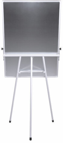 Доска-флипчарт магнитно-маркерная 70х100 см, тренога, регулируемая высота, STAFF, 238002