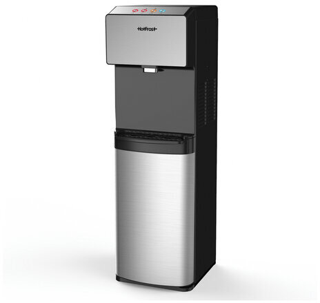 Кулер для воды HOT FROST V450ASM, напольный, НАГРЕВ/ОХЛАЖДЕНИЕ КОМПРЕССОРНОЕ, самоочистка, 1 кран, 120145001